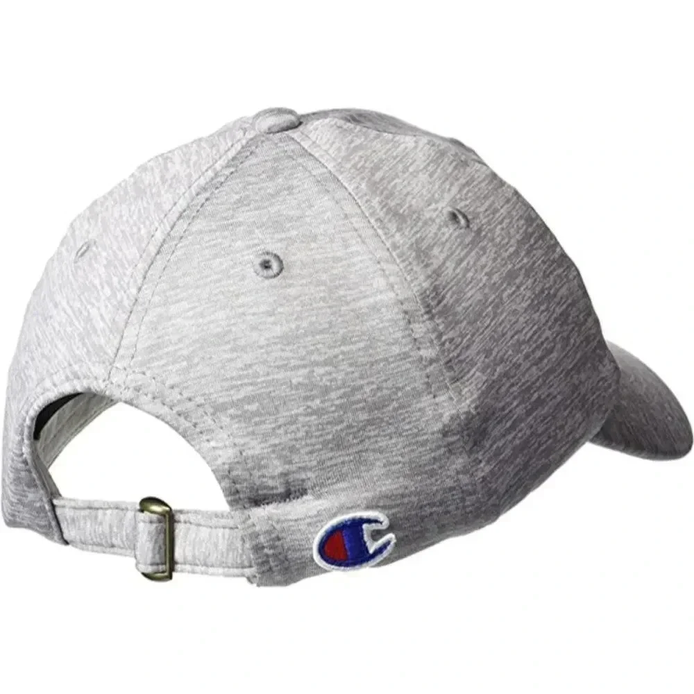 Champion Men's Unisex Gray Adjustable Relaxed Fit Hat Cap - OSFA